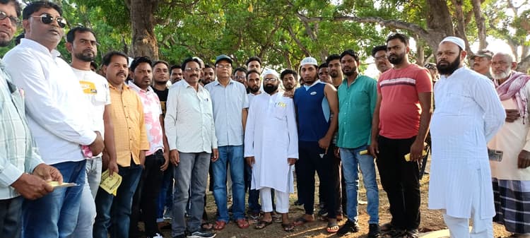 मांडर में चमरा लिंडा ने की नुक्कड़ सभा