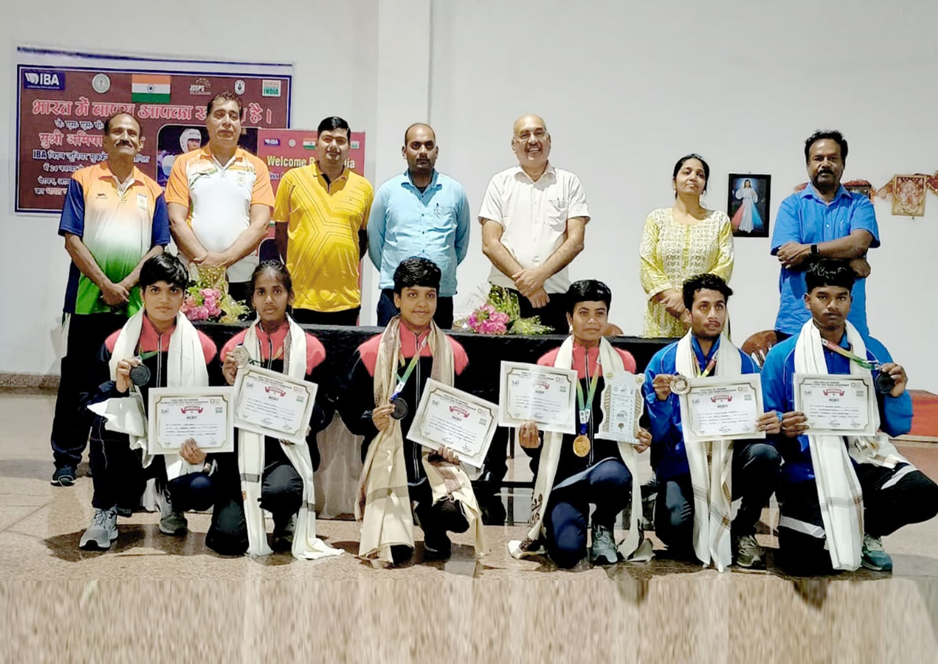 जेएसएसपीएस के बॉक्सरों का हुआ सम्मान