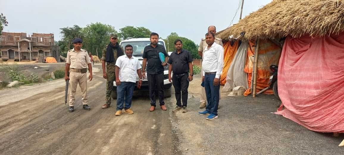 सीमावर्ती इलाकों में चलाया गया सघन वाहन जांच अभियान