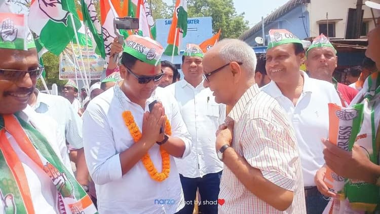 राउरकेला व राजगांगपुर में कांग्रेस नेताओं ने चलाया जनसंपर्क अभियान, मांगे वोट