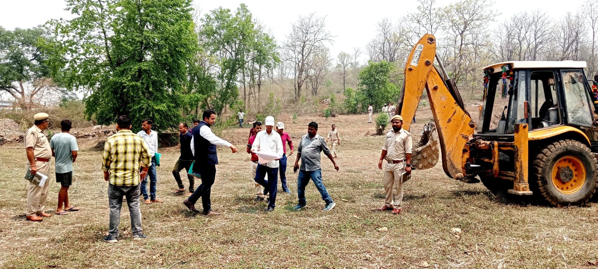 बोकारो थर्मल में वन भूमि से कब्जा हटाने का निर्देश