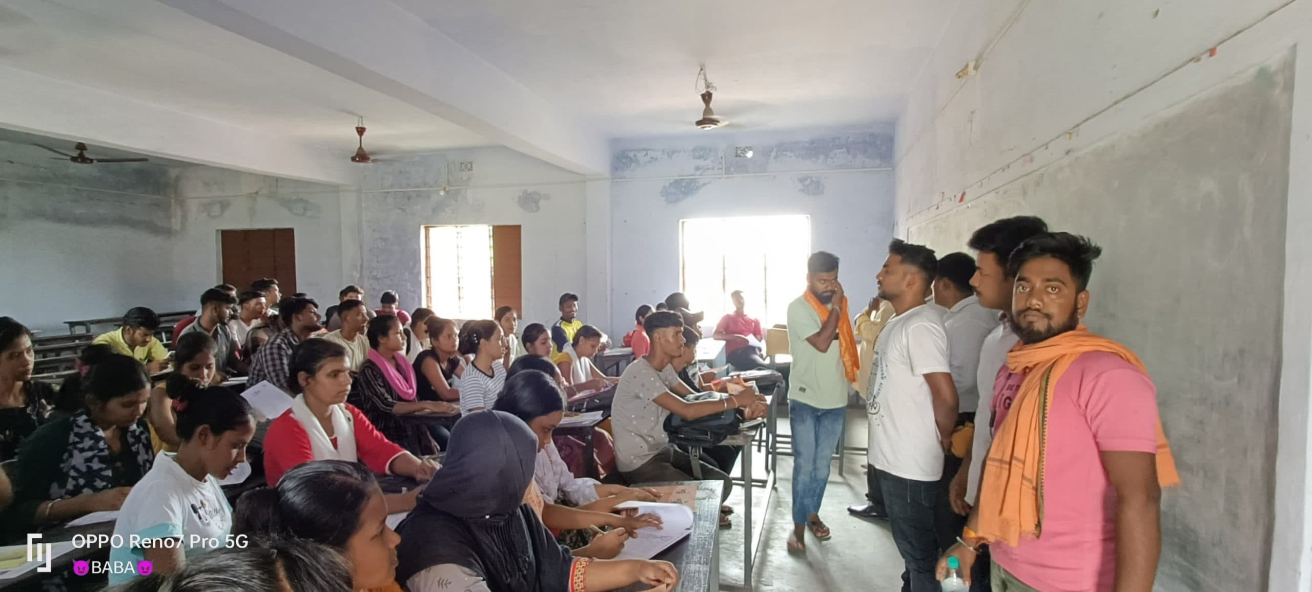 अभाविप ने जेजेएस डिग्री कॉलेज में चलाया जागरुकता अभियान