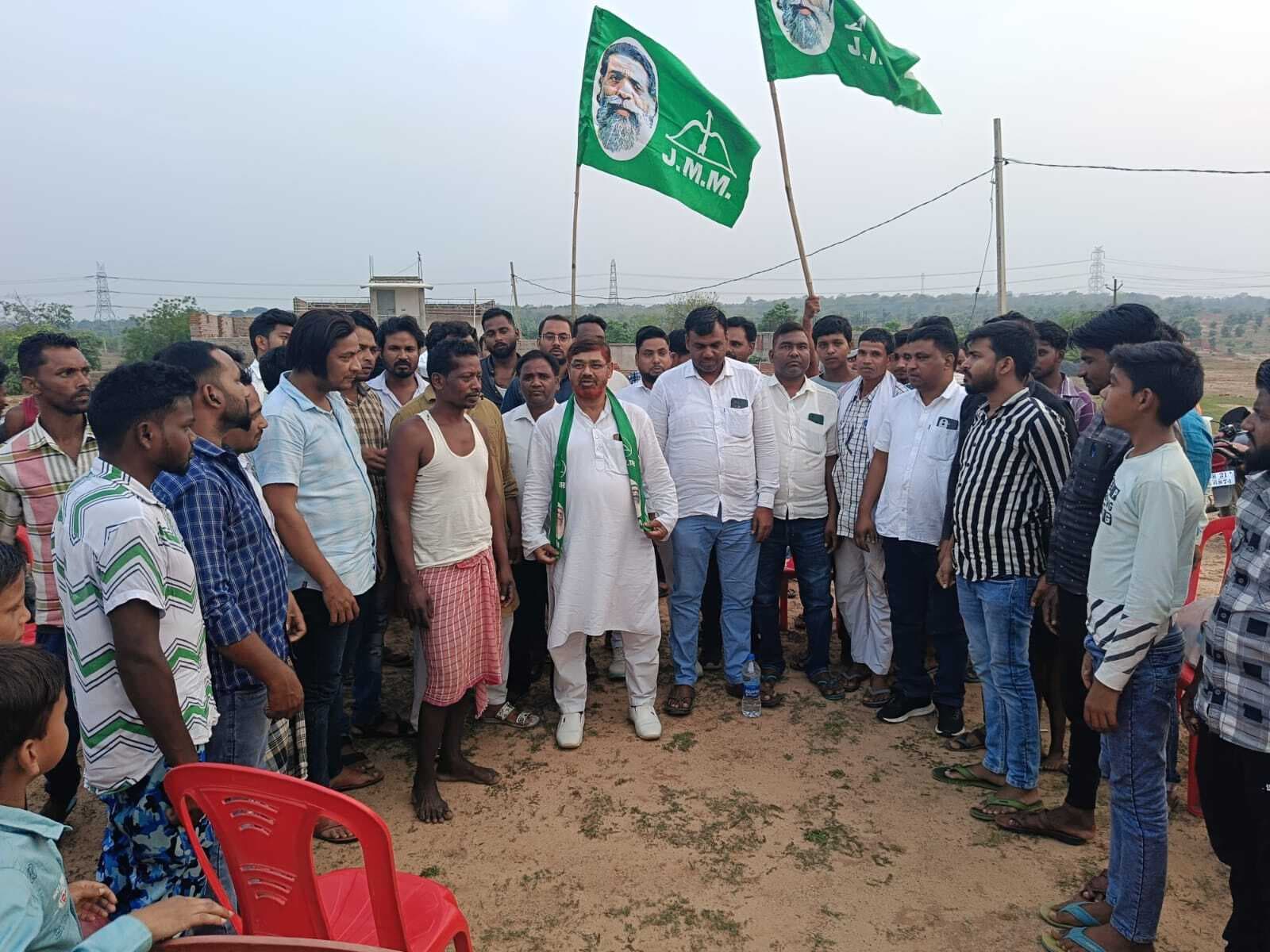 झामुमो प्रत्याशी को जीताने का लिया गया संकल्प