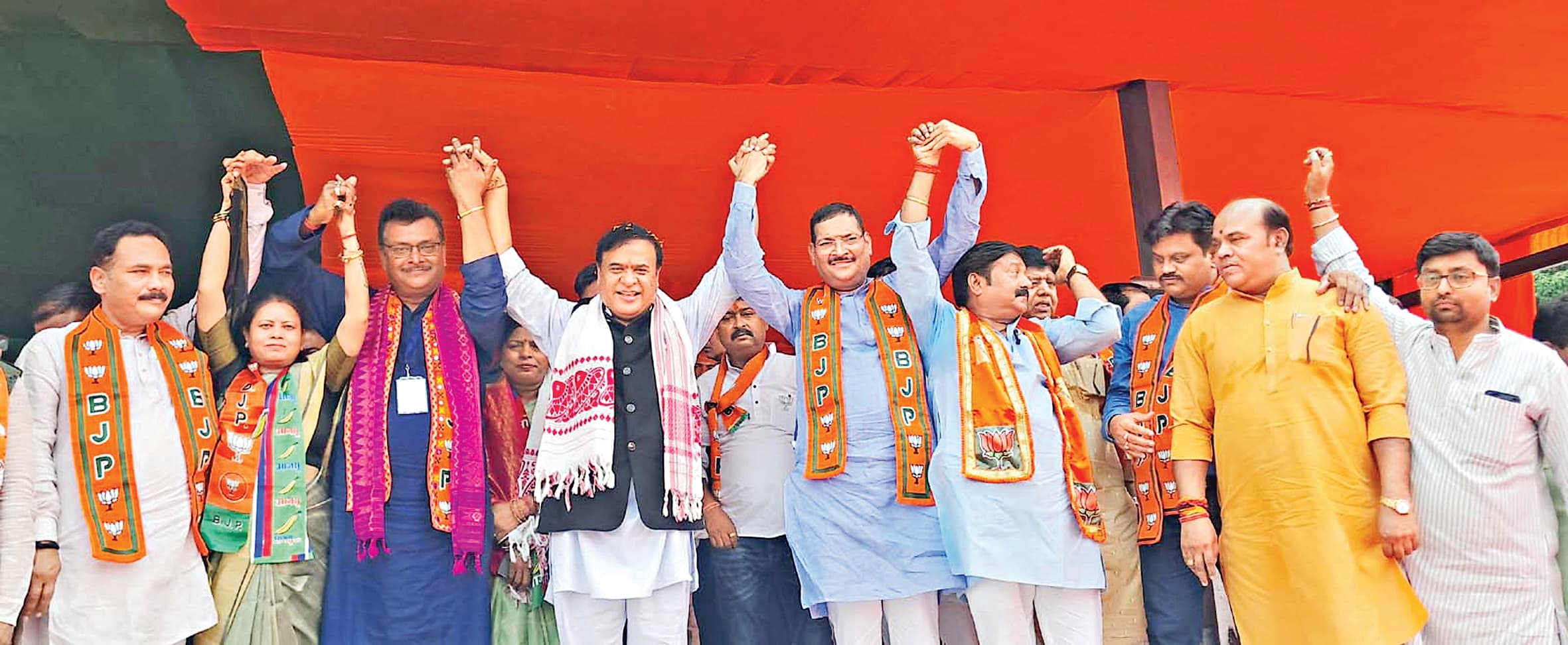 कांग्रेस-झामुमो के नेता खा रहे राज्य की संपदा : हिमंता