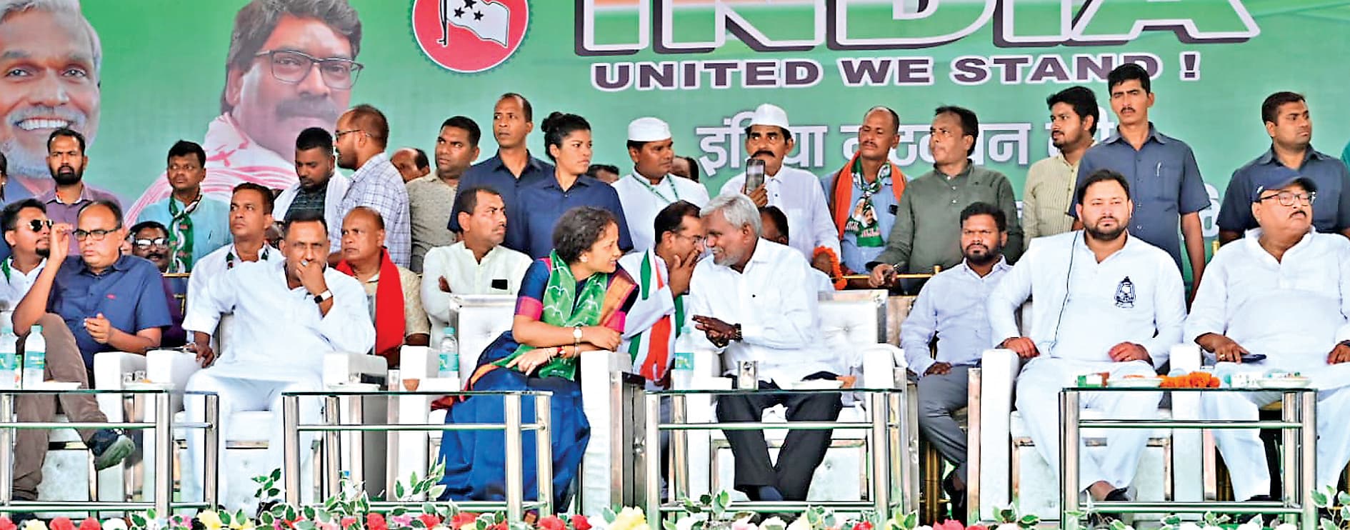 महंगाई, भ्रष्टाचार और जनहित के मुद्दे पर चुप है भाजपा : चंपाई