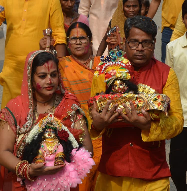 सीतामढ़ी धाम में हर्षोल्लास से मनाया गया मां सीता का प्राकट्य उत्सव