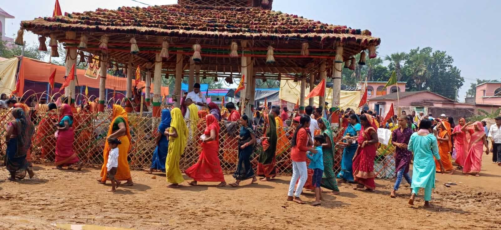 वैदिक मंत्रोच्चार और पुर्णाहुति हवन के साथ महारुद्र यज्ञ का हुआ समापन