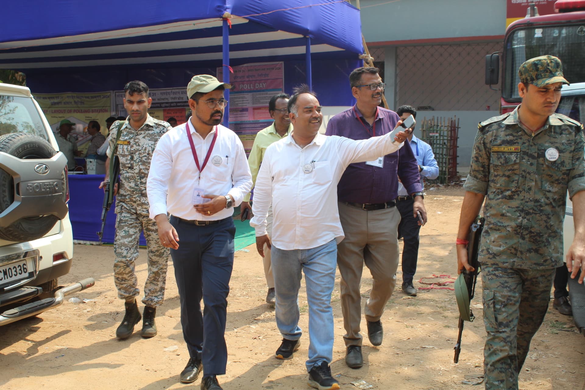 लोकतंत्र को मजबूत बनाने के लिए मतदाता पहुंचे बूथों पर, करें मतदान : डीसी