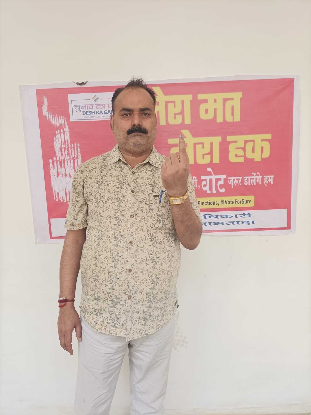 लोग भयमुक्त व निष्पक्ष होकर करें मतदान : बीडीओ