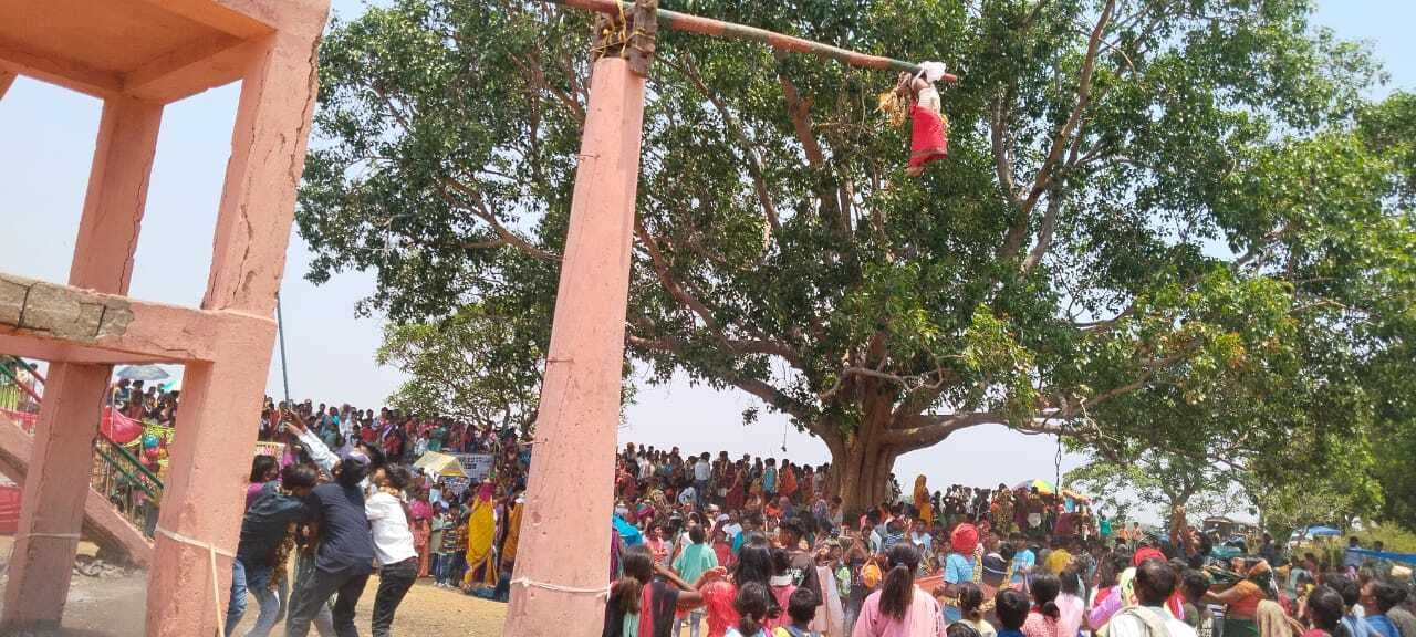 फूलखूंदी के साथ मंडा अनुष्ठान का समापन