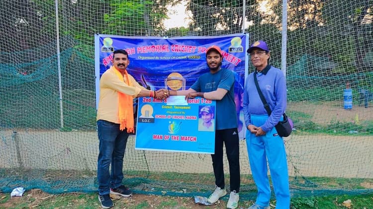 रोमांचक मैच में रन रेडर्स की टीम दो विकेट से जीती