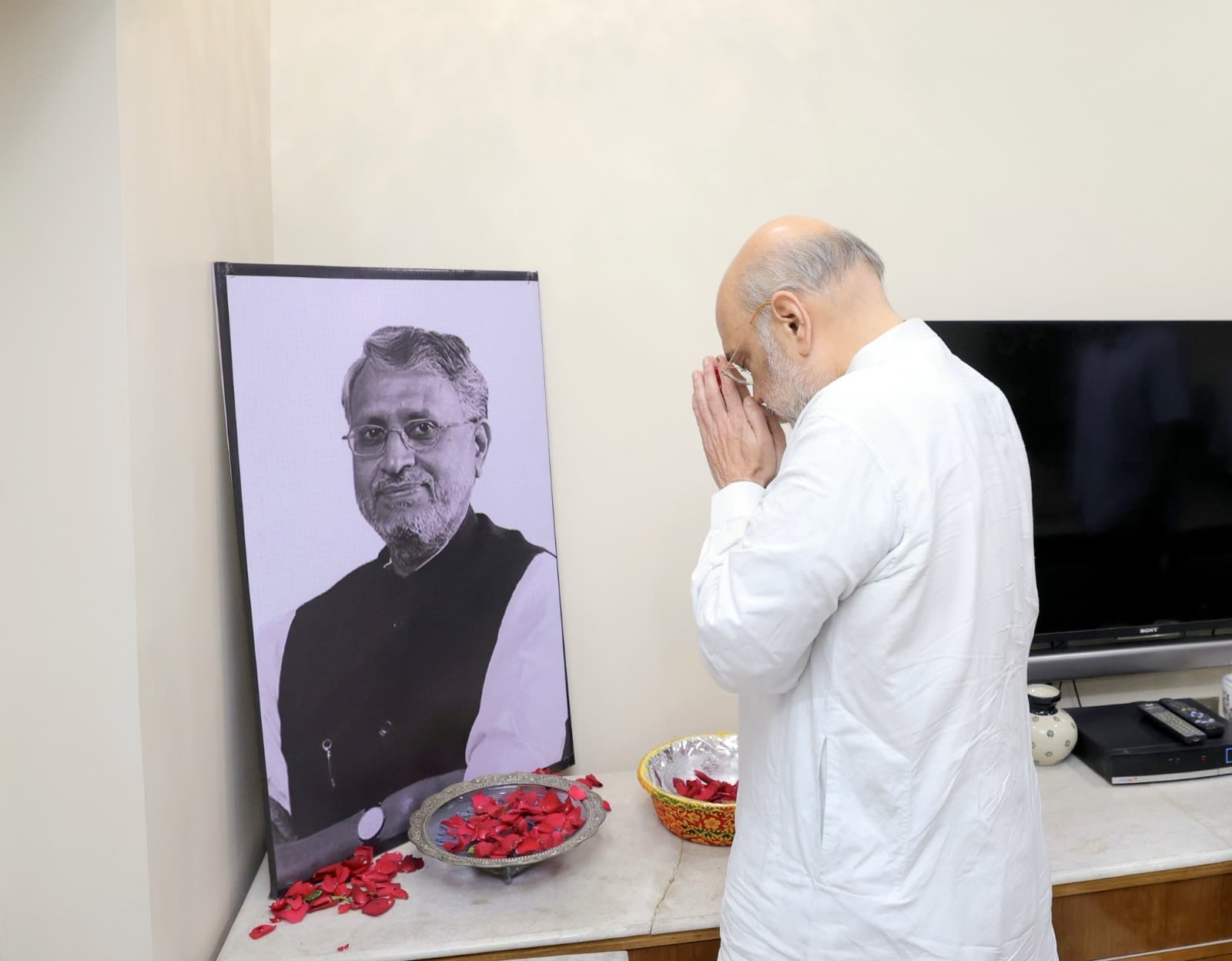 सुशील मोदी के निधन से बिहार को बड़ी क्षति : अमित शाह