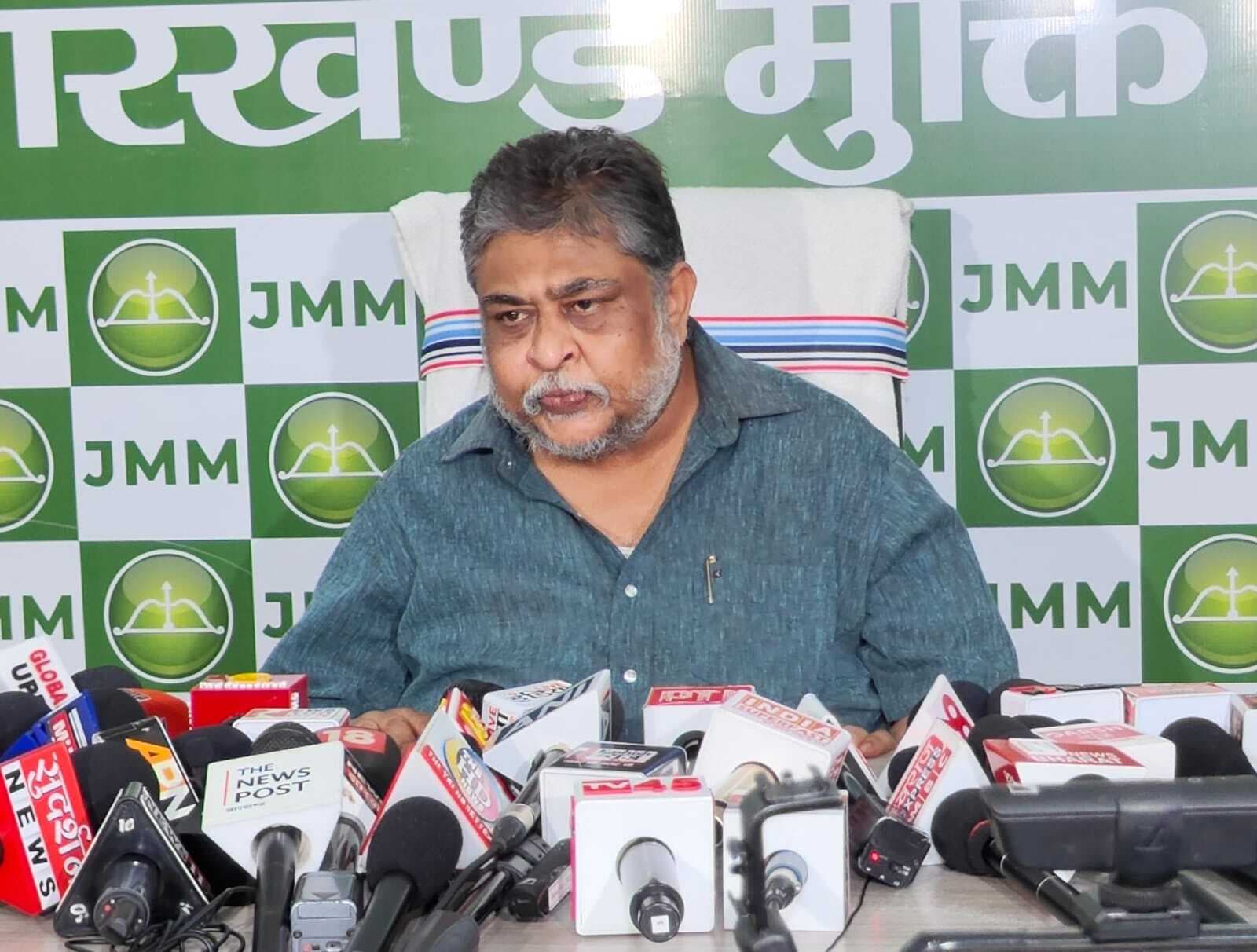 भाजपा धर्म की राजनीति के बाद जातीय राजनीति करने लगी है : झामुमो