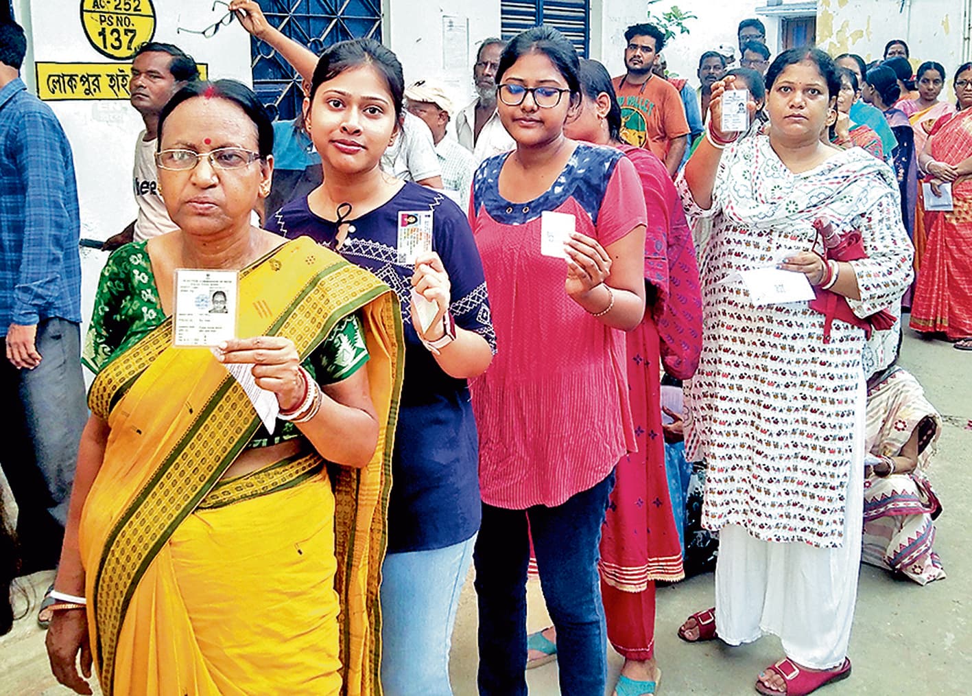 बांकुड़ा में शांतिपूर्ण ढंग से मतदान संपन्न, कहीं-कहीं हुए छिटपुट हंगामे