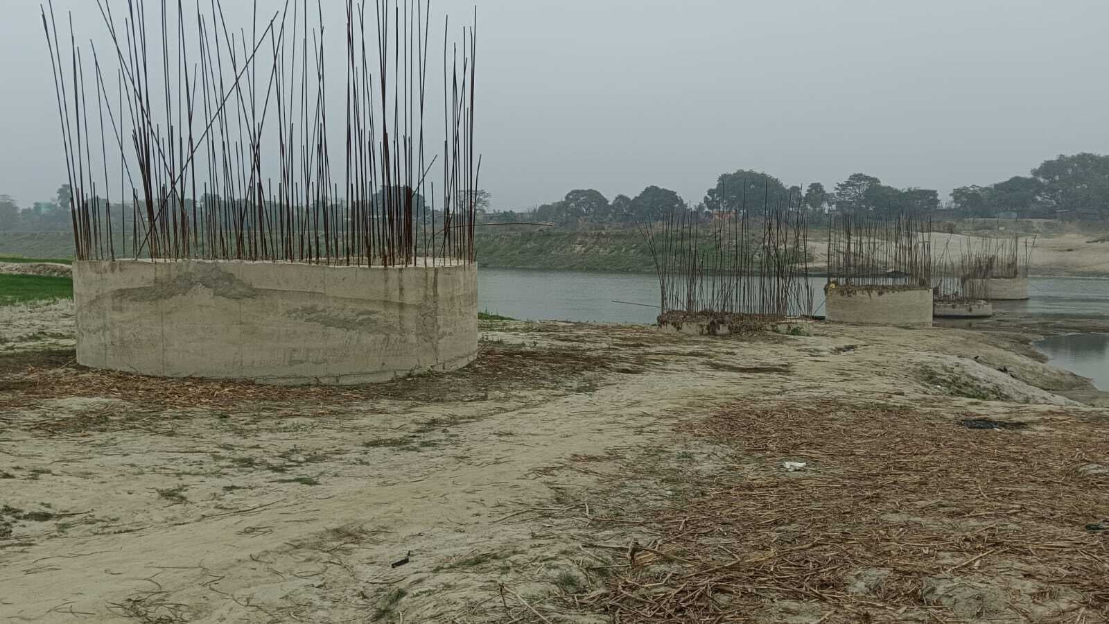 टीकापुर में बूढ़ी गंडक नदी पर पुल निर्माण की सुगबुगाहट शुरु