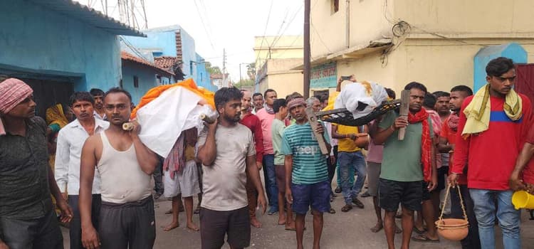 दोनों चचेरे भाइयों का शव एक साथ पहुंचते ही लोदना में मचा कोहराम