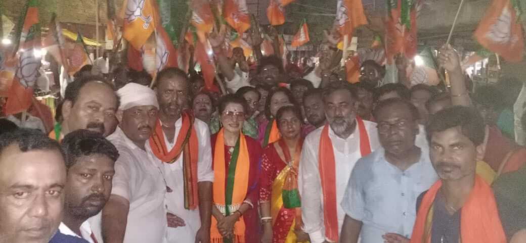 भाजपा प्रत्याशी के पक्ष में अन्नूकांत दुबे ने निकाली पदयात्रा, जगह-जगह समर्थकों ने किया भव्य स्वागत