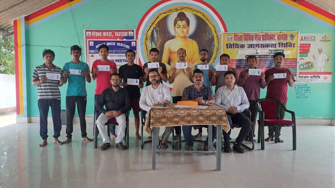 मंडल कारा में इग्नू के जनवरी में नामांकित कैदियों के साथ परिचय समारोह आयोजित