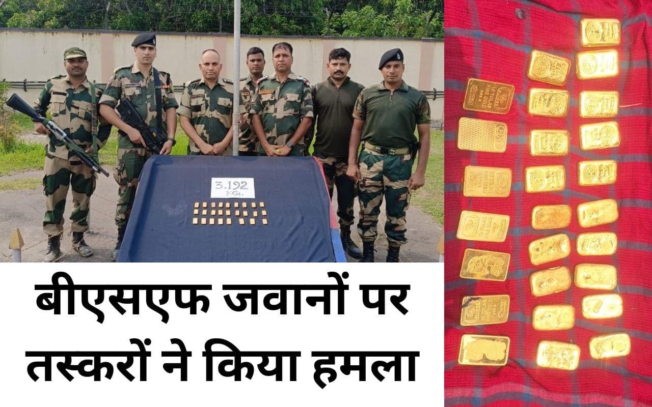 लोकसभा चुनाव के बीच बांग्लादेश से सोने की तस्करी को बीएसएफ ने किया नाकाम, 2.35 करोड़ का गोल्ड जब्त