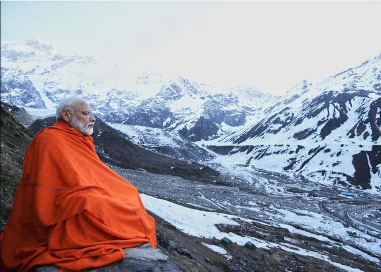 पीएम मोदी का मेडिटेशन रखता है हर टेंशन से दूर