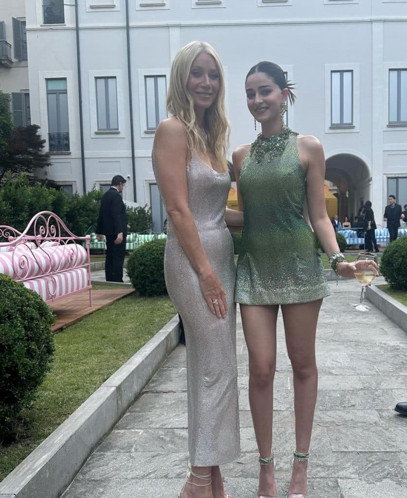 Ananya pandey spotted with Hollywood star