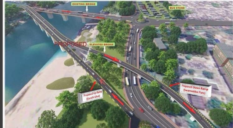 jamshedpur road development : जमशेदपुर में नये फ्लाइओवर और पुल से बदलेगी सूरत, 500 करोड़ से अधिक का होगा खर्च
