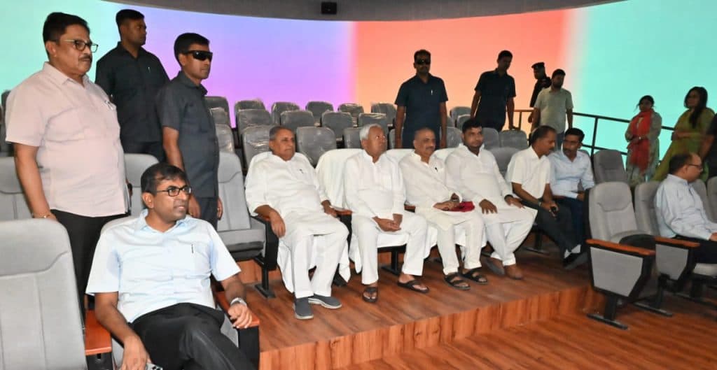 CM Nitish Kumar Inspection Of Bapu Tower