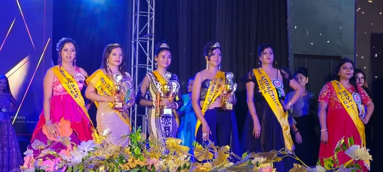 टैलेंट ऑफ जमशेदपुर सीजन-3 में मॉडल्स ने कैटवॉक कर फैशन का तड़का लगाया