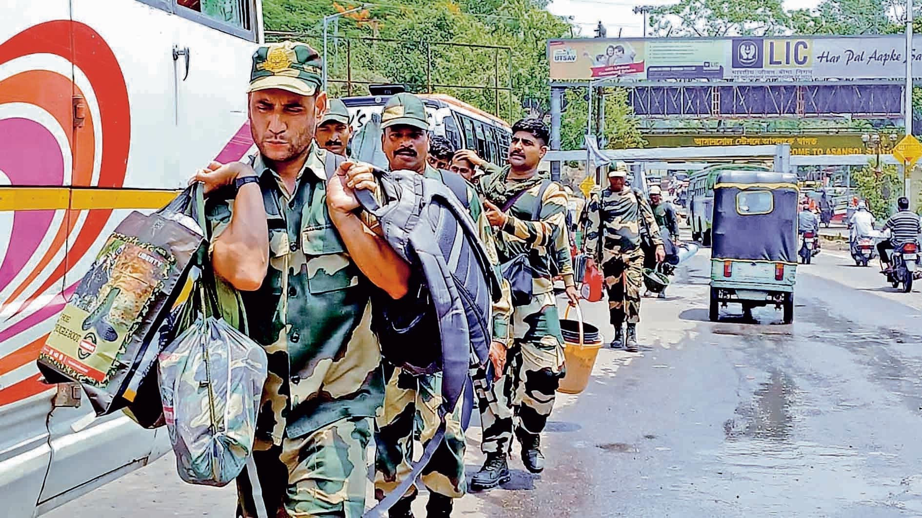 एडीपीसी को मिली सीएपीएफ की 11 कंपनी, 19 जून तक इलाके में रहेंगे तैनात