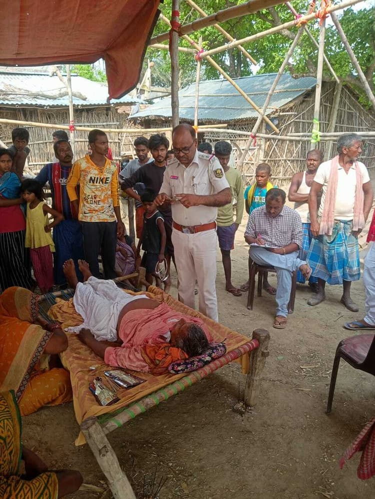 लगार में टोटो पलटने से एक की मौत, दुसरा घायल