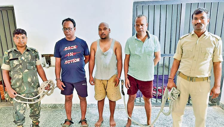 पुरानी रांची में जमीन विवाद को लेकर फायरिंग मामले मेें आठ गिरफ्तार