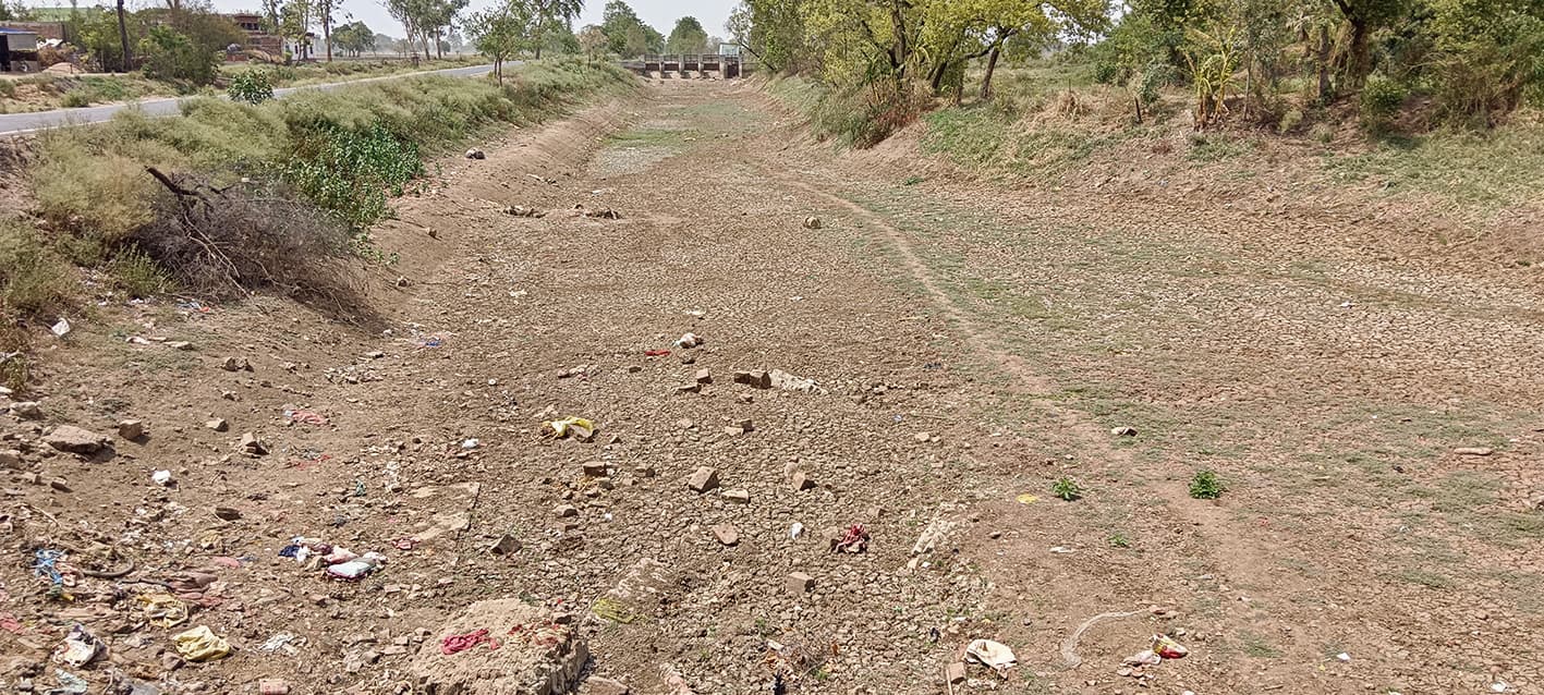 किसानों के बिचड़े बचाने के बजाय सूख गयीं नदियां