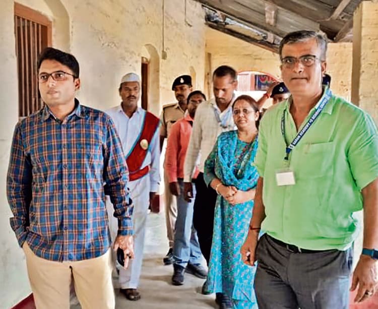 कड़ी सुरक्षा और हाइटेक व्यवस्था में ली गयी आइटीआइ की प्रवेश परीक्षा