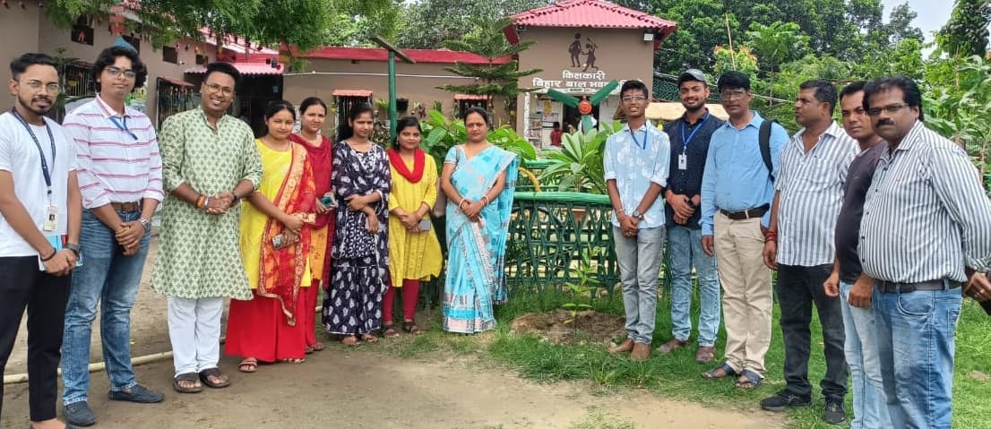 किलकारी के बच्चों ने सीखे पर्यावरण संरक्षण के गुर