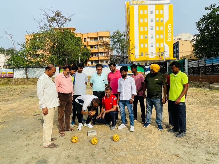 जयपाल सिंह स्टेडियम में सेपक टकरॉ प्रशिक्षण केंद्र का उदघाटन