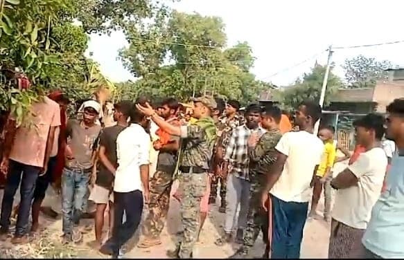 कोर्ट के आदेश से अतिक्रमित भूमि को कराया गया खाली