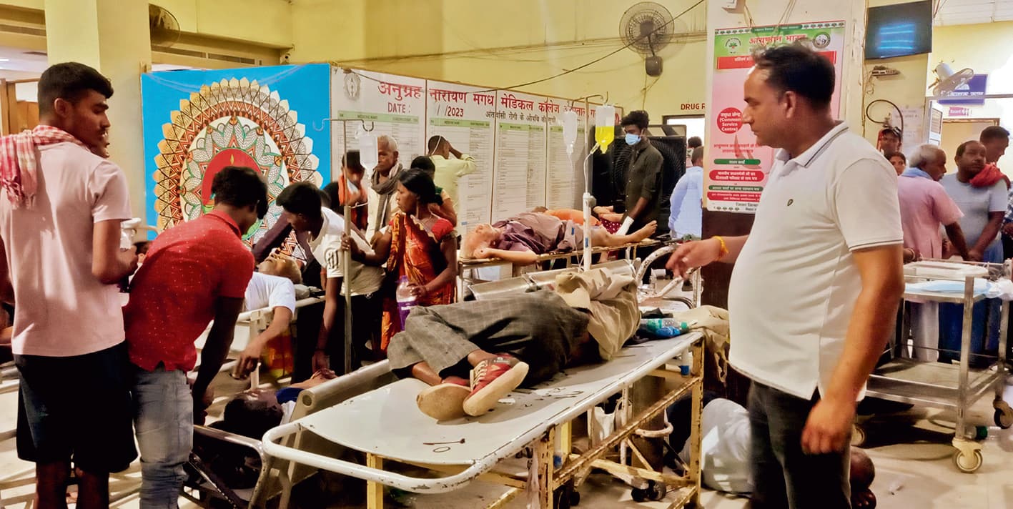 हीट वेव वार्ड में 35 से अधिक मरीजों का चल रहा इलाज, दो की हुई मौत