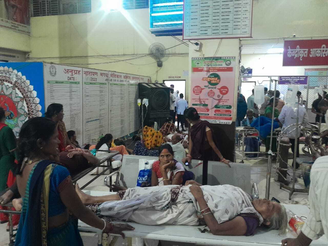 एएनएमएमसीएच के हीट वेव वार्ड में 36 लोगों का चल रहा इलाज