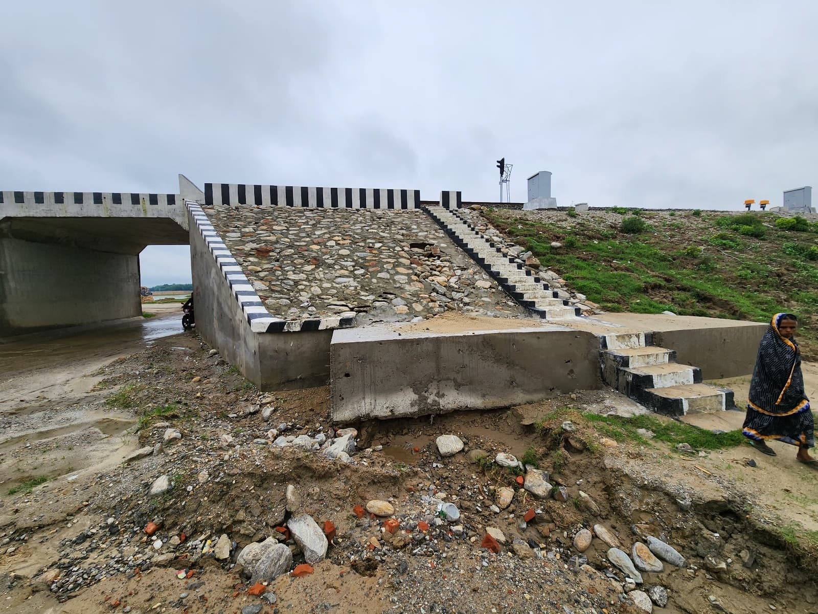 अररिया-गलगलिया न्यू बीजी रेलमार्ग पर भी मंडरा रहा रेनकट का खतरा