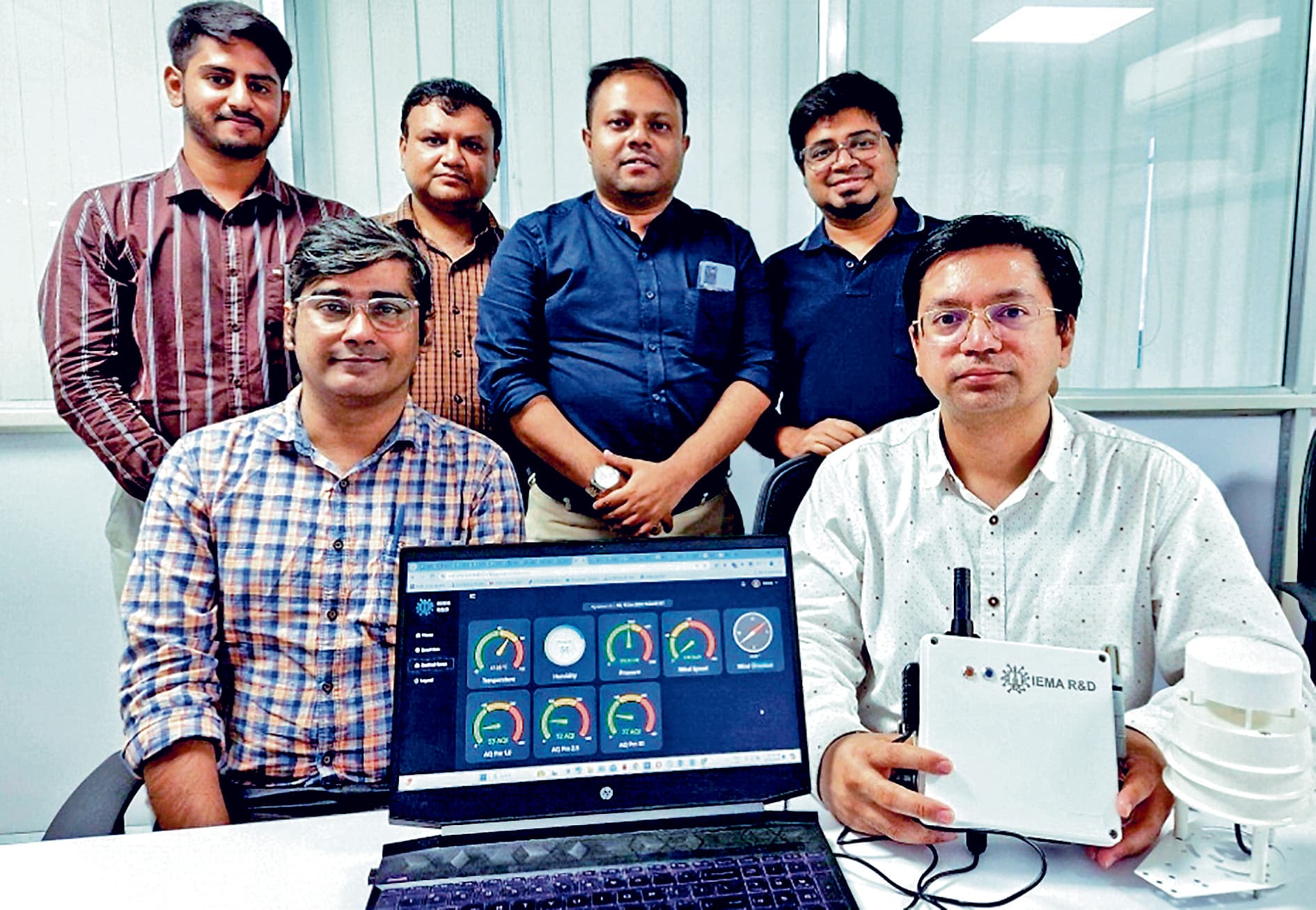 माैसम व वायु गुणवत्ता निगरानी के लिए लांच हुआ आइईएमए एनवायरो सेंस