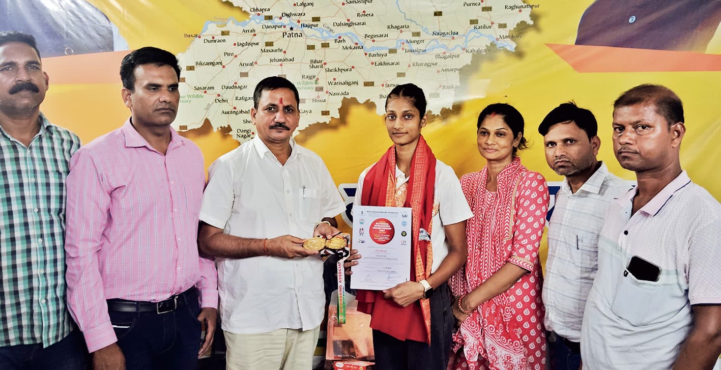 दिघवारा की पल्लवी इंटरनेशनल किक बाक्सिंग में करेंगी भारत का नेतृत्व