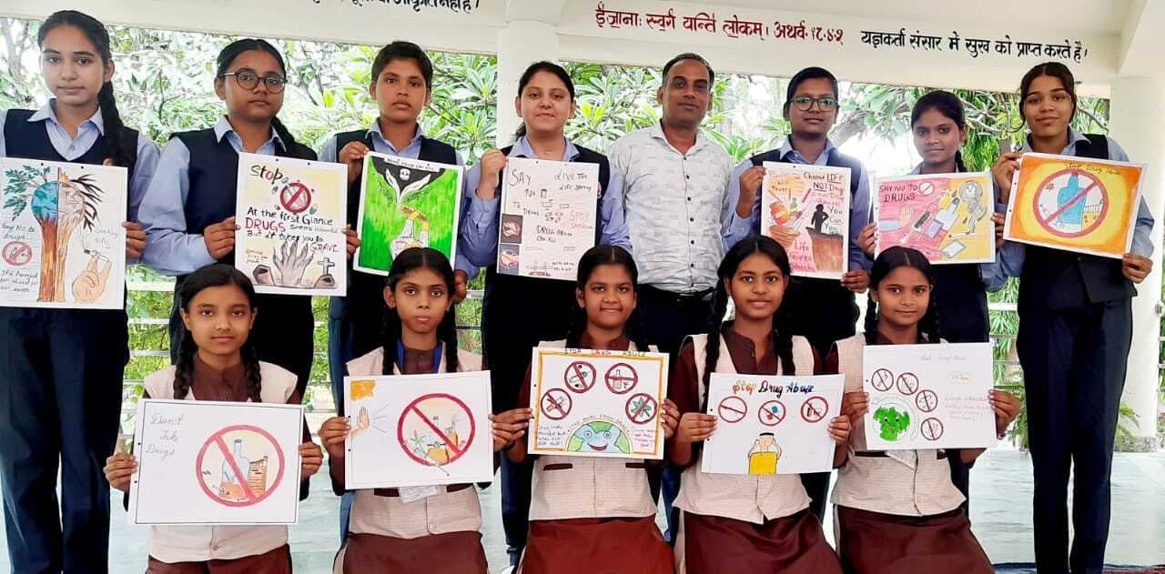 चलाया गया नशा के विरुद्ध एक युद्ध अभियान