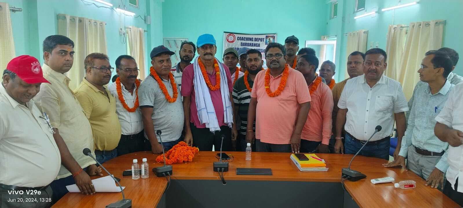 इसीआरकेयू की केंद्रीय टीम ने सुनी दरभंगा शाखा के कर्मियों की समस्याएं