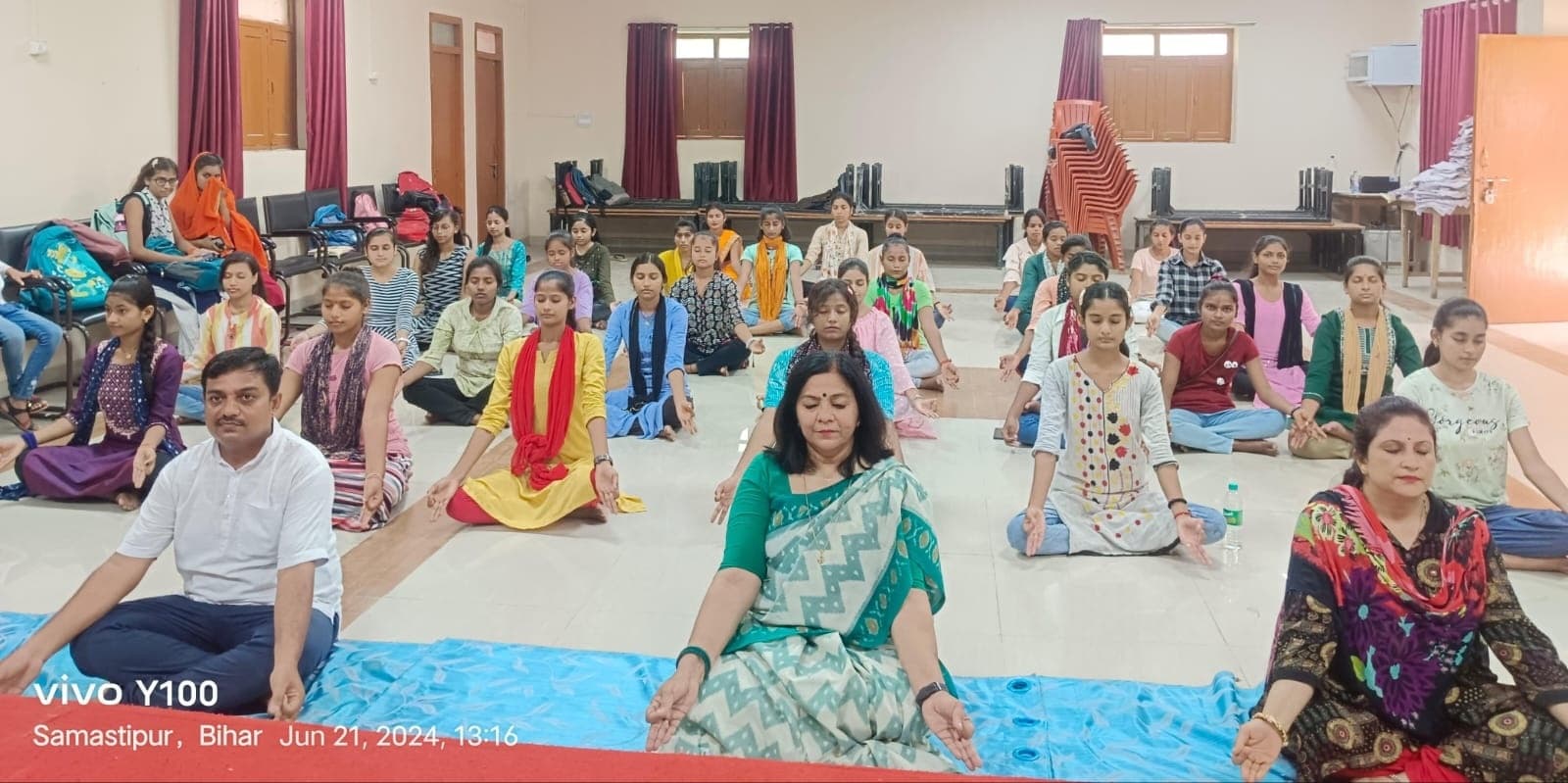 योग भारतीय संस्कृति से जुड़ा है : प्रधानाचार्या