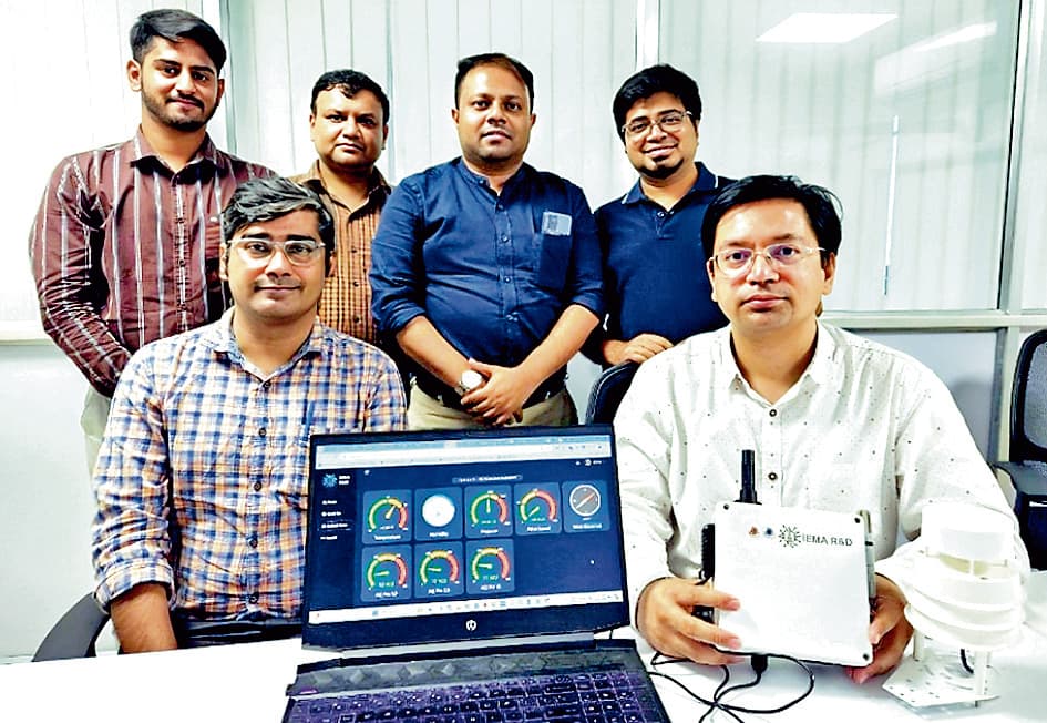 आइइएमए ने मौसम निगरानी सिस्टम का किया अनावरण