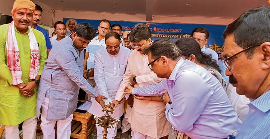 प्रत्येक घर में नौकरी व रोजगार देने मेरा संकल्प : मंत्री