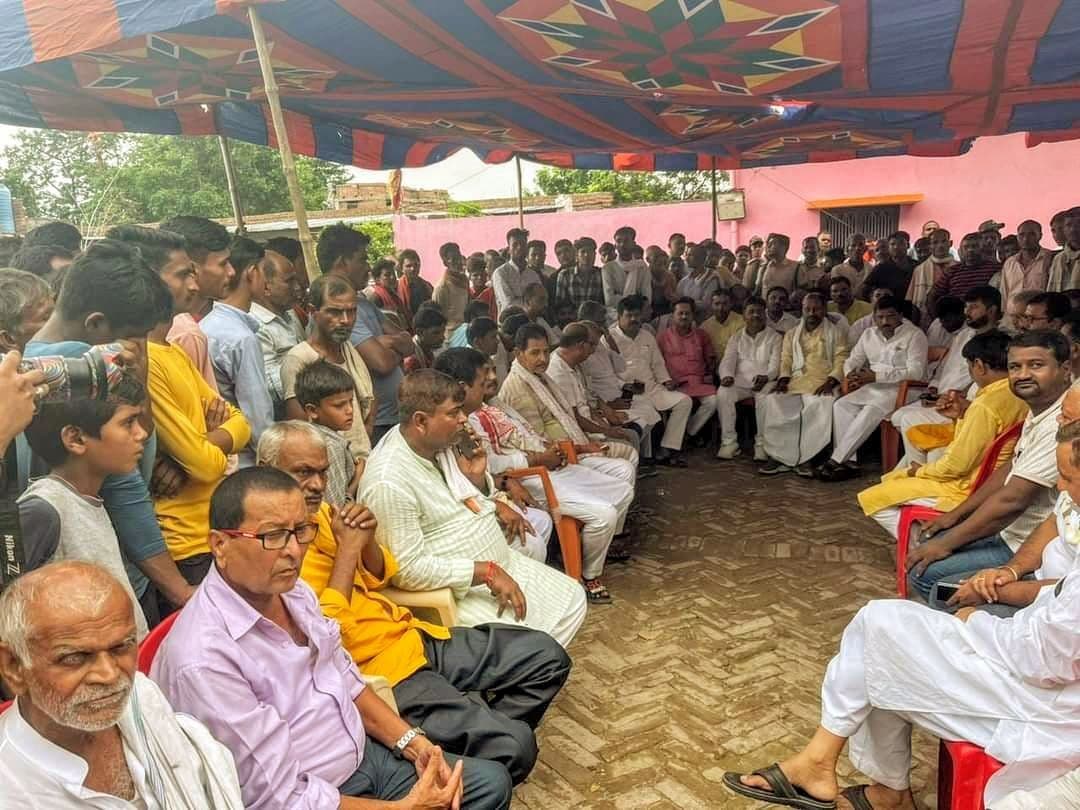 सुरक्षा के बीच जिप सदस्य का हुआ अंतिम संस्कार