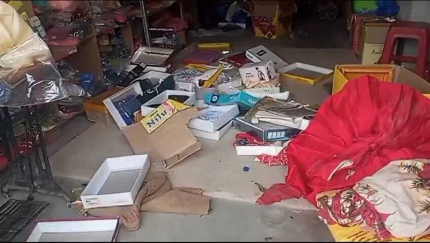 मसौढ़ी. दुकान का ताला तोड़ नकद व 75 हजार के कपड़े की चोरी की