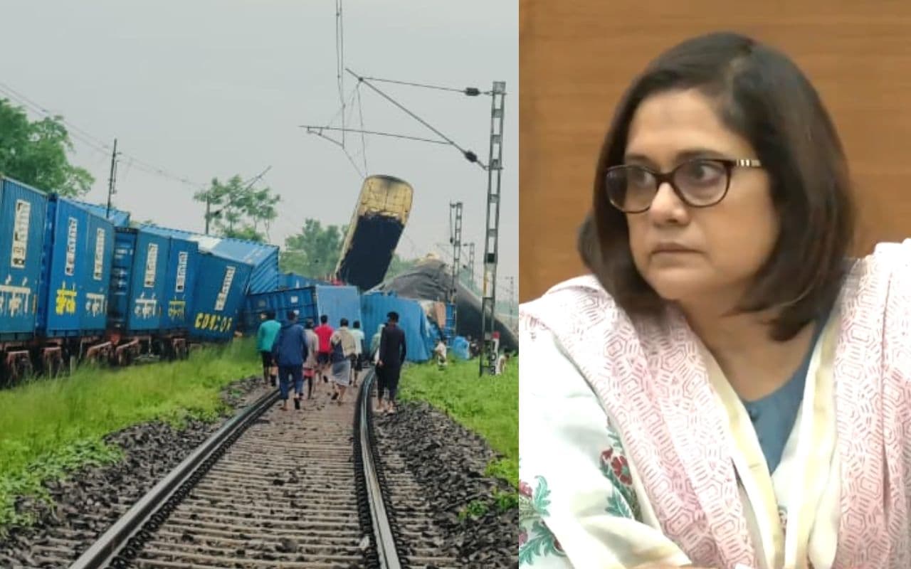 WB Train Accident: रेलवे बोर्ड की चेयरमैन का बड़ा बयान- ड्राइवर की गलती से दुर्घटनाग्रस्त हुई कंचनजंगा एक्सप्रेस