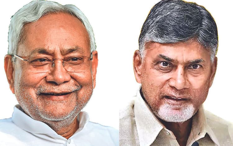 नीतीश-नायडू सत्ता के सूत्रधार, दिल्ली में एनडीए की बैठक में शामिल होंगे जदयू व टीडीपी, ‘इंडिया’ की भी मीटिंग आज